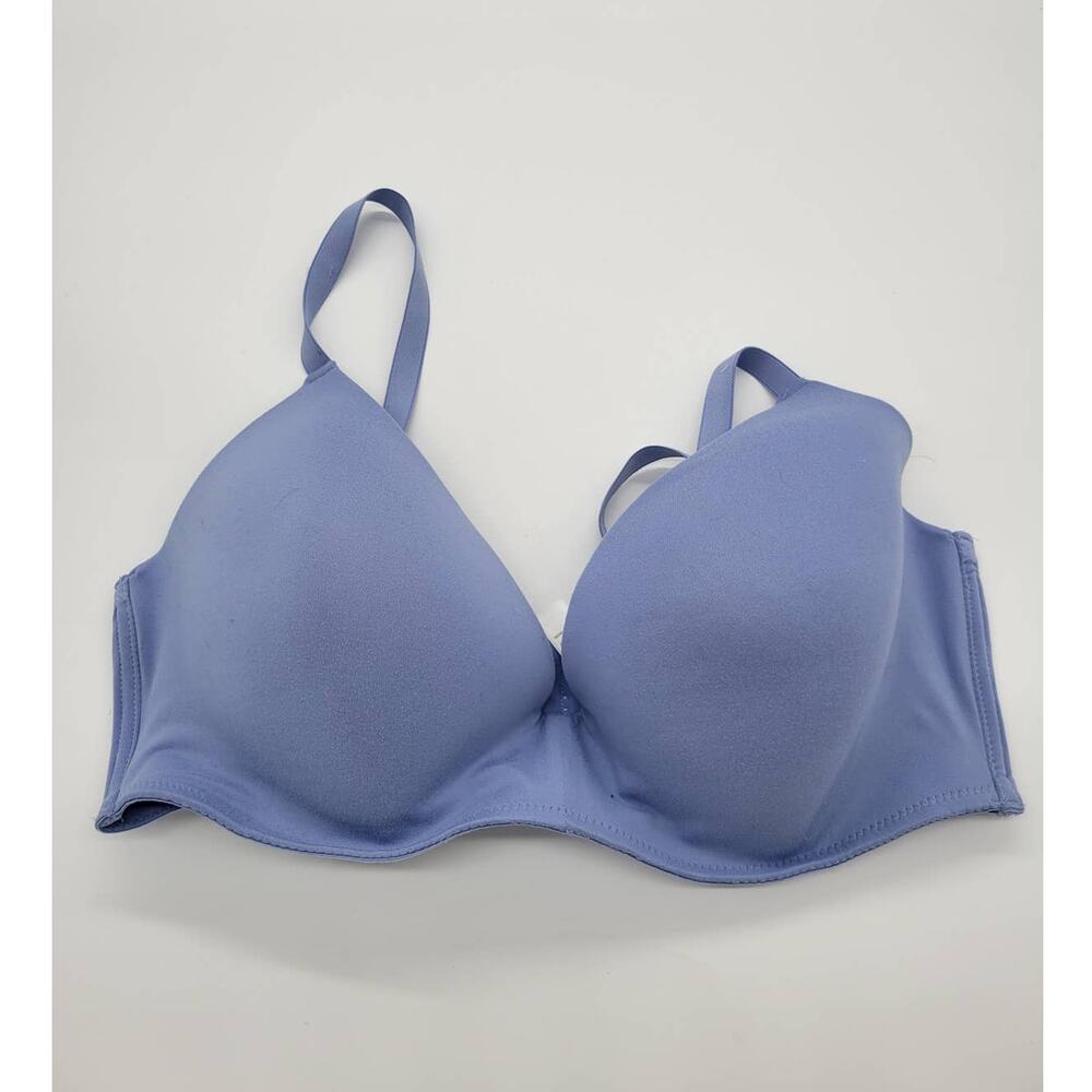 Tranquil & True‎ blue Full Comfortable Wire Free Bra Size 40DD